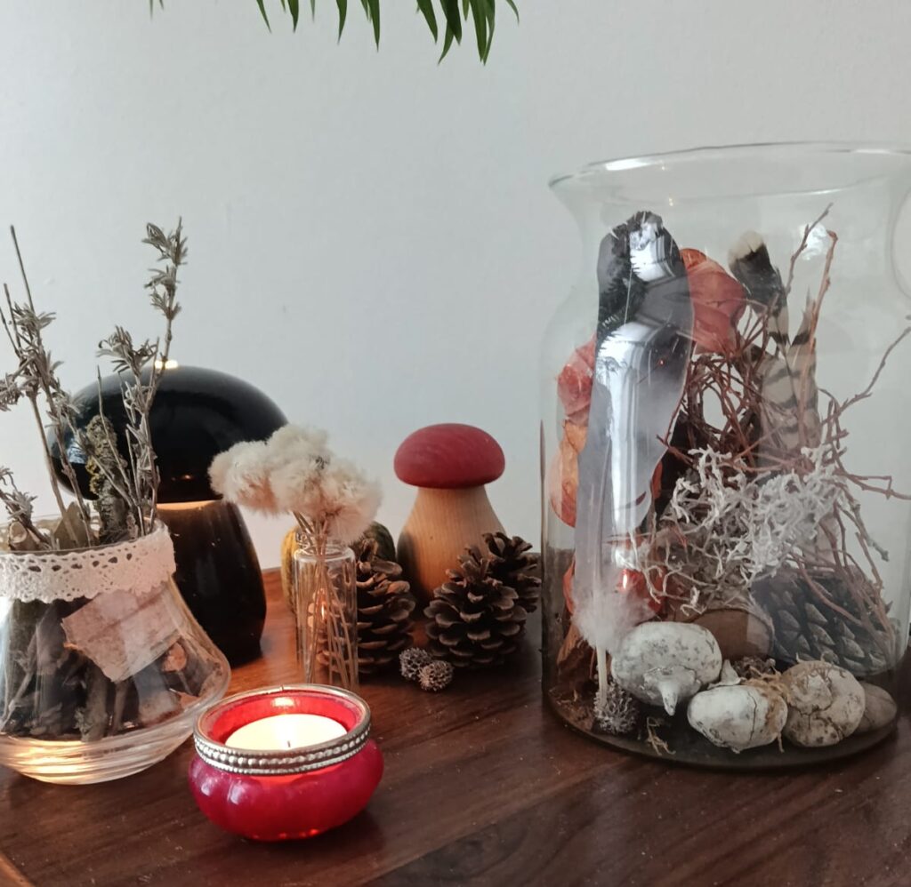 Sprokkels in glazen pot bewaren